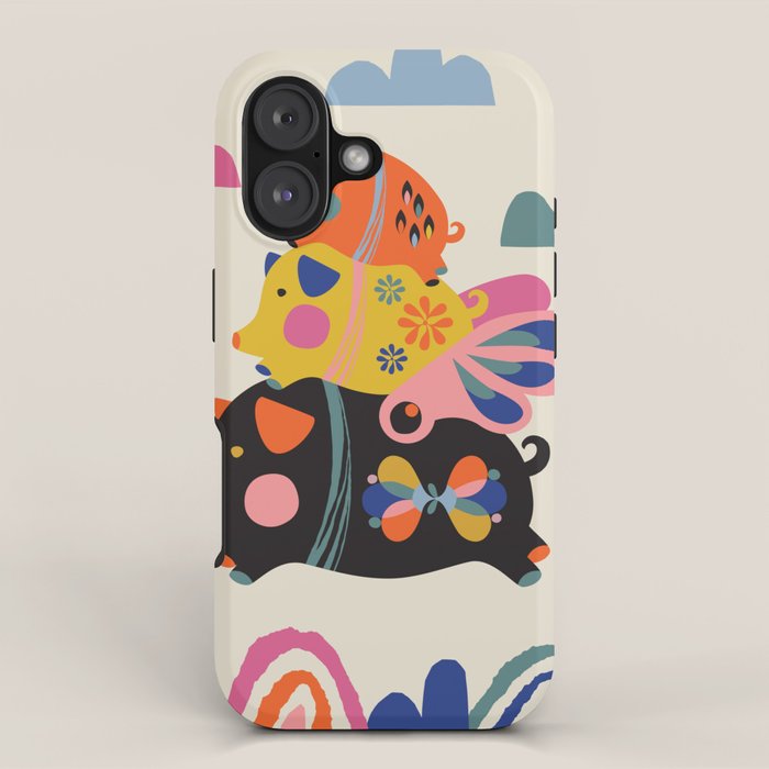 Flying pigs iPhone Case Gallery Image 1