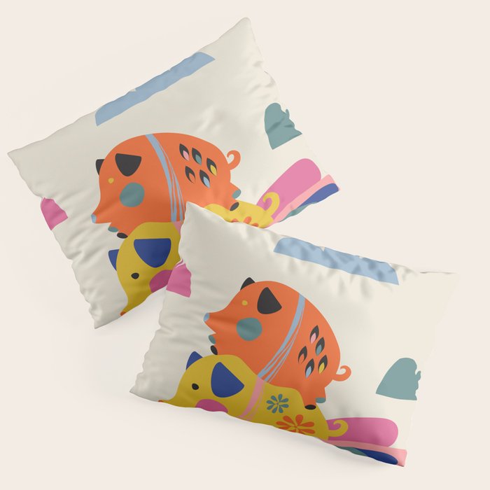 Flying pigs Pillow Sham Gallery Image 3