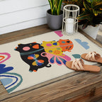 Flying pigs Outdoor Rug Gallery Image 2
