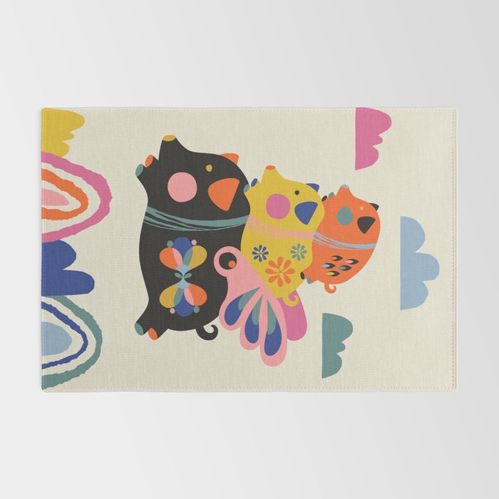 Flying pigs Rug Gallery Image 2