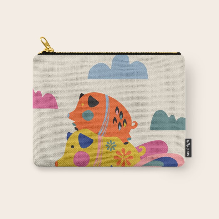 Flying pigs Carry All Pouch Gallery Image 1