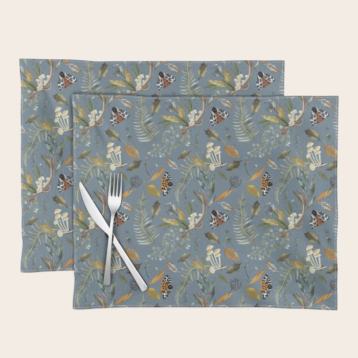 Moths Mystical Woodland B Placemat Gallery Image 1