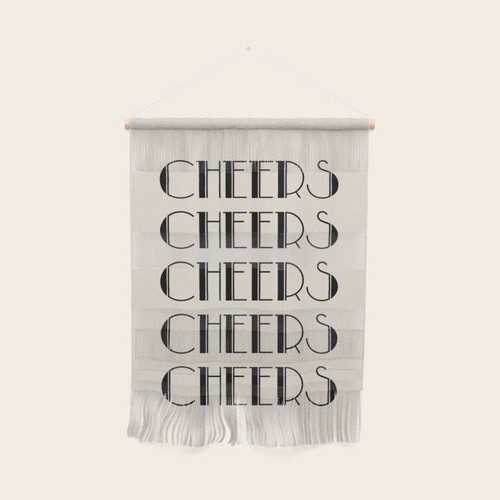 Cheers (Beige) Wall Hanging Gallery Image 1