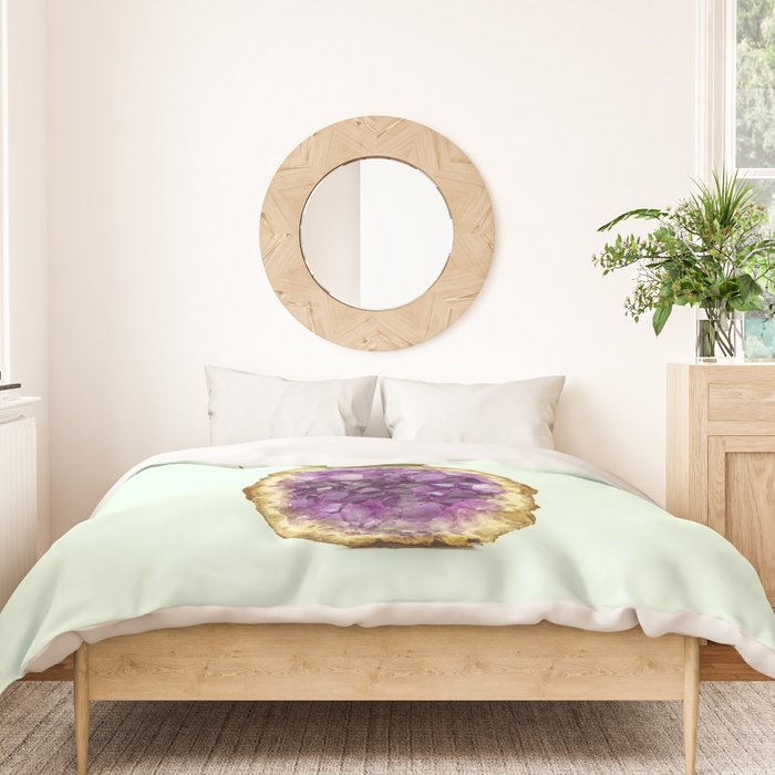 PINEAPPLE QUARTZ Duvet Cover Gallery Image 3