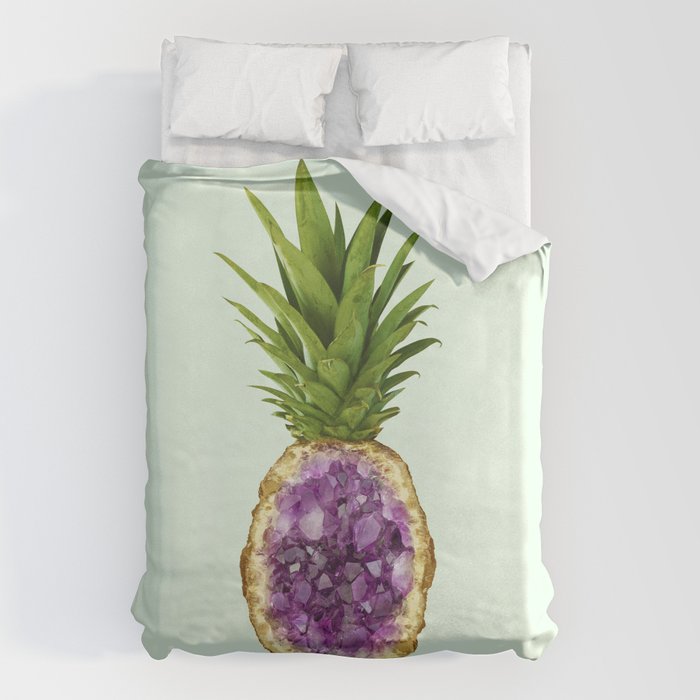 PINEAPPLE QUARTZ Duvet Cover Gallery Image 6