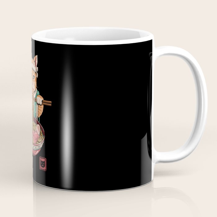 Neko Ramen Coffee Mug Gallery Image 1
