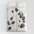 Watercolor Leaves Duvet Cover Gallery Image 6