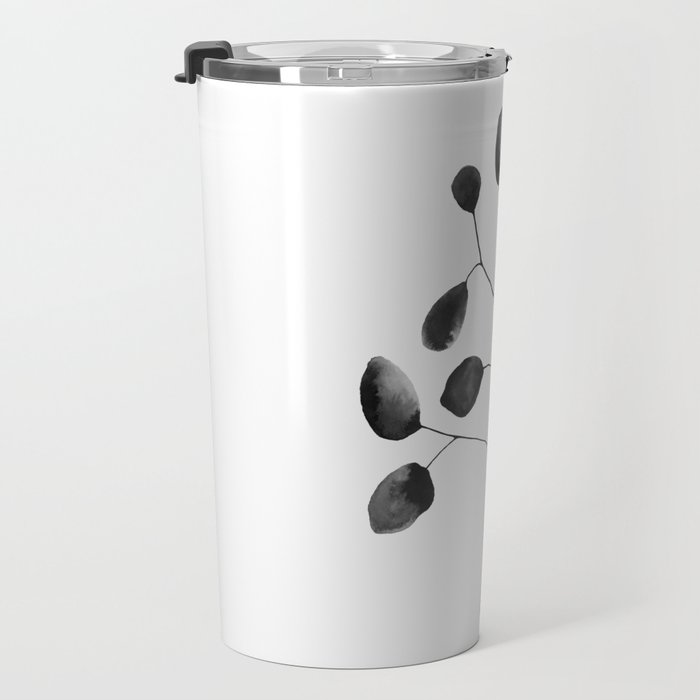 Watercolor Leaves Travel Mug Gallery Image 3