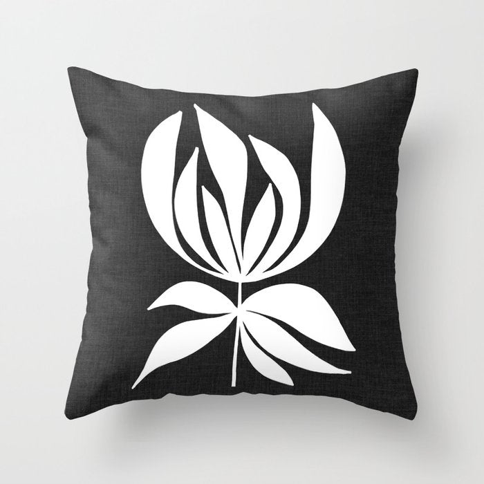 Unique Tulip ii Throw Pillow Gallery Image 6