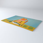 Hungry Cats Fish Feast Rug Gallery Image 3