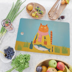 Hungry Cats Fish Feast Cutting Board Gallery Image 2