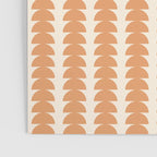 Maude Pattern XXIII Pantone Peach Fuzz Poster Gallery Image 3