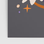 Here for the boos - cute witchy ghost Poster Gallery Image 3