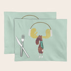 This moose is ready for winter Placemat Gallery Image 1