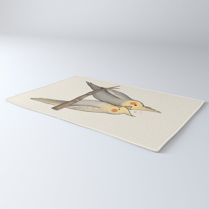 Cockatiel Cuddle Rug Gallery Image 3