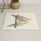 Cockatiel Cuddle Rug Gallery Image 1