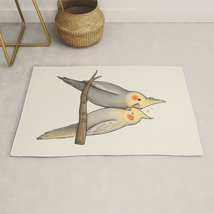 Cockatiel Cuddle Rug Gallery Image 1