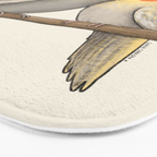 Cockatiel Cuddle Bath Mat Gallery Image 3
