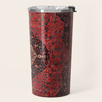 Antique Persian Rust Red Tabriz Rug Travel Mug Gallery Image 2