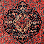 Antique Persian Rust Red Tabriz Rug Coffee Mug Gallery Image 2