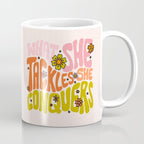 What She Tackles She Conquers Coffee Mug Gallery Image 1