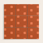 Desert Dot Wood Wall Art Gallery Image 1
