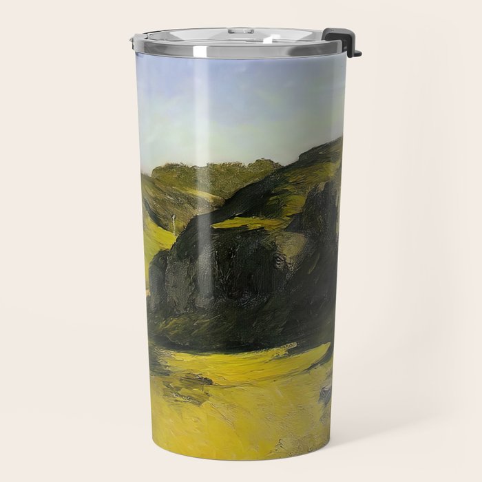 Road in Maine Painting by Edward Hopper Travel Mug Gallery Image 2