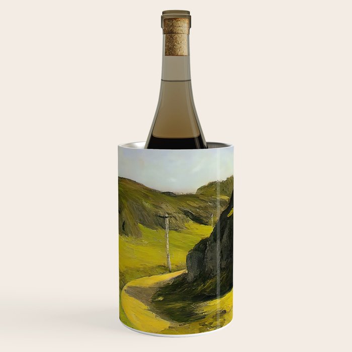 Road in Maine Painting by Edward Hopper Wine Chiller Gallery Image 1