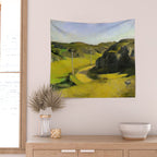 Road in Maine Painting by Edward Hopper Wall Tapestry Gallery Image 2