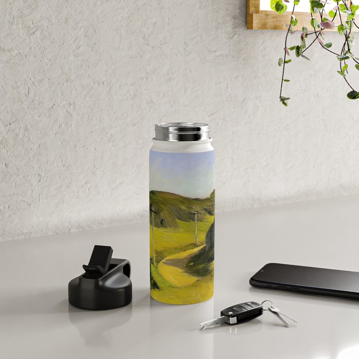 Road in Maine Painting by Edward Hopper Water Bottle Gallery Image 4