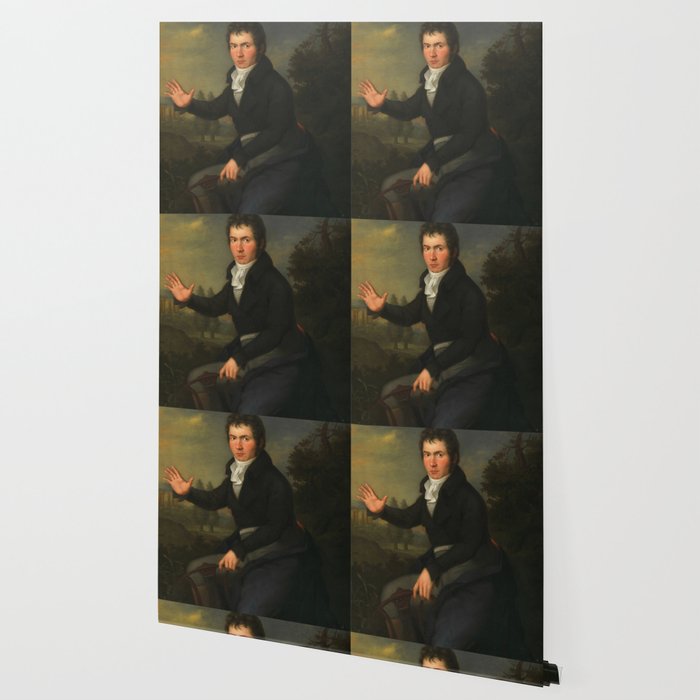 Beethoven by Josef Willibrord Mähler circa 1804-1805 Wallpaper Gallery Image 2