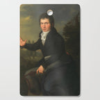 Beethoven by Josef Willibrord Mähler circa 1804-1805 Cutting Board Gallery Image 1