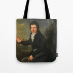 Beethoven by Josef Willibrord Mähler circa 1804-1805 Tote Bag Gallery Image 1