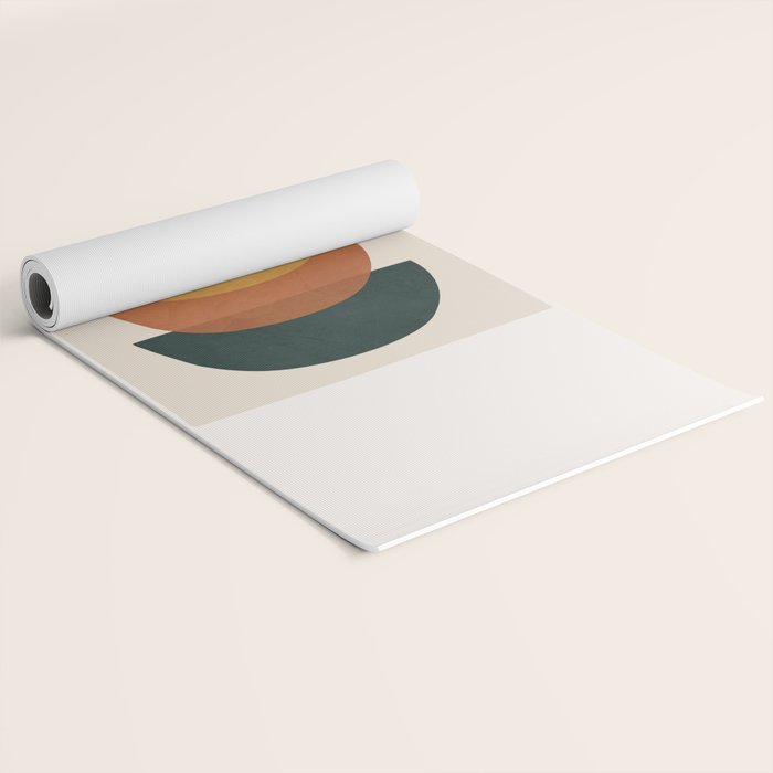 Colorful Abstract Shapes 1 Yoga Mat Gallery Image 2