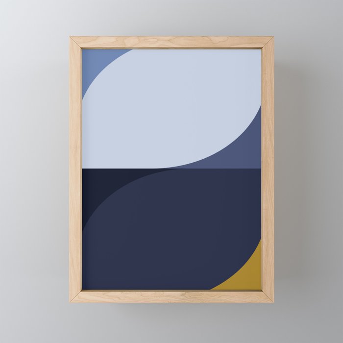 Almond Abstract XVIII Mini Art Print Gallery Image 1