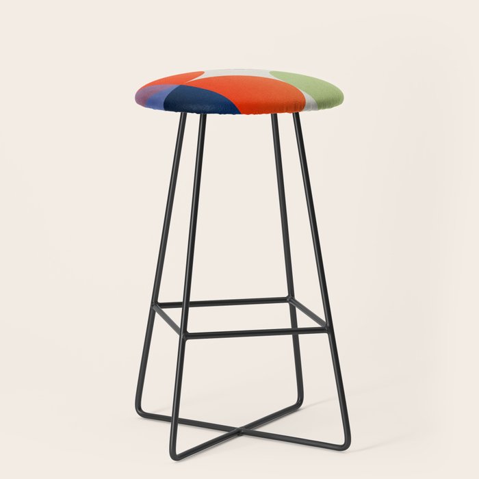 Abstract Shapes 32 Stool Gallery Image 1
