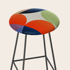 Abstract Shapes 32 Stool Gallery Image 2