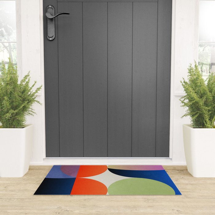 Abstract Shapes 32 Welcome Mat Gallery Image 3