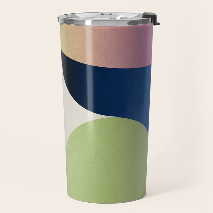 Abstract Shapes 32 Travel Mug Gallery Image 2