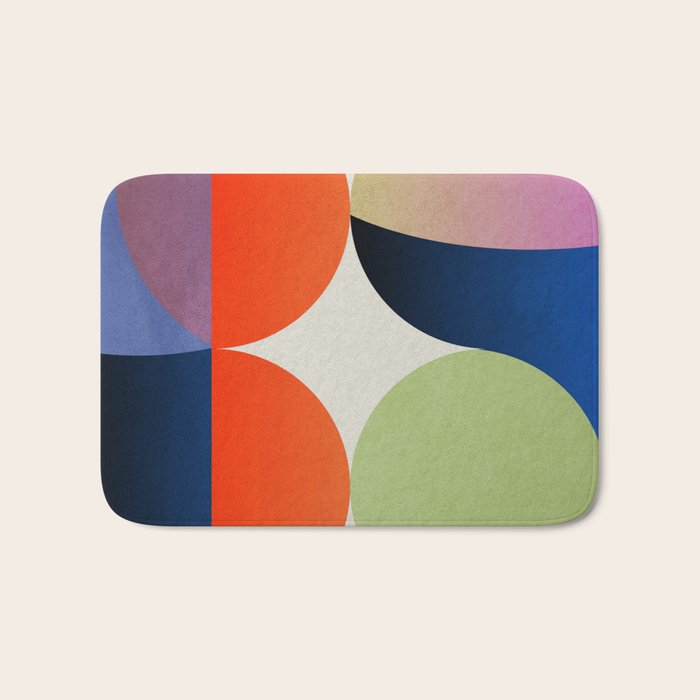 Abstract Shapes 32 Bath Mat Gallery Image 1