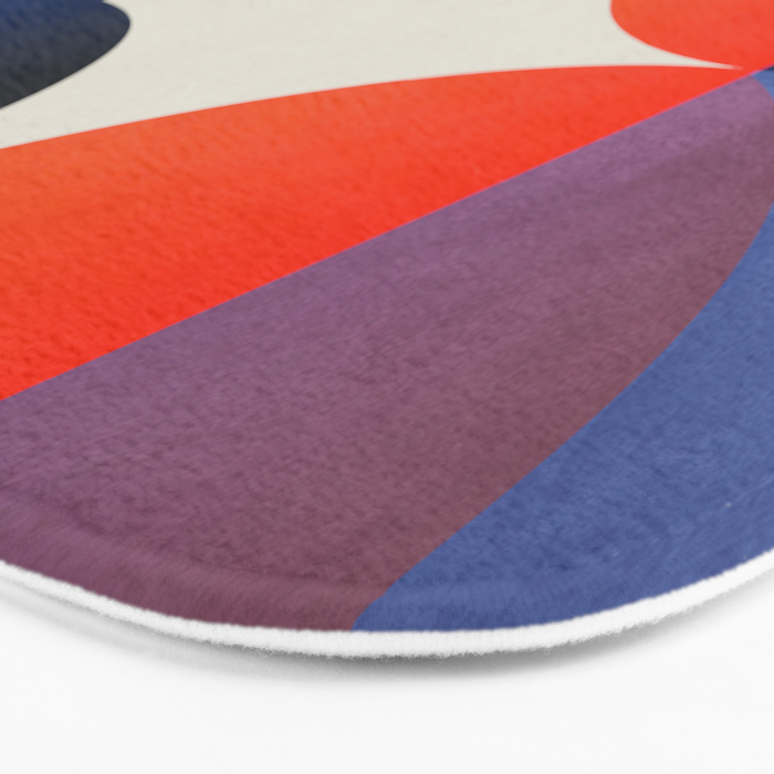 Abstract Shapes 32 Bath Mat Gallery Image 3