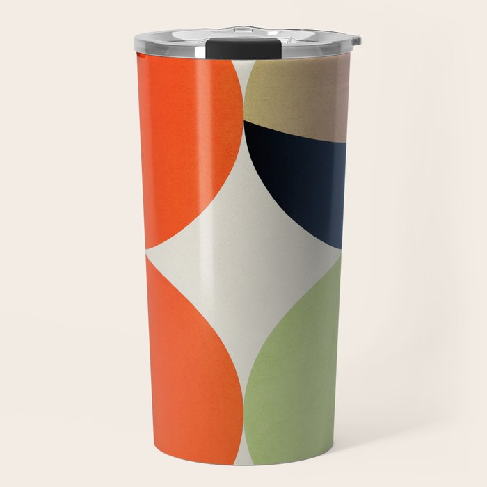 Abstract Shapes 32 Travel Mug Gallery Image 1