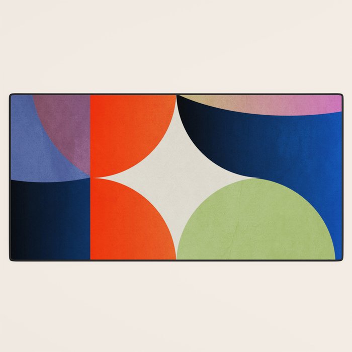 Abstract Shapes 32 Desk Mat Gallery Image 3