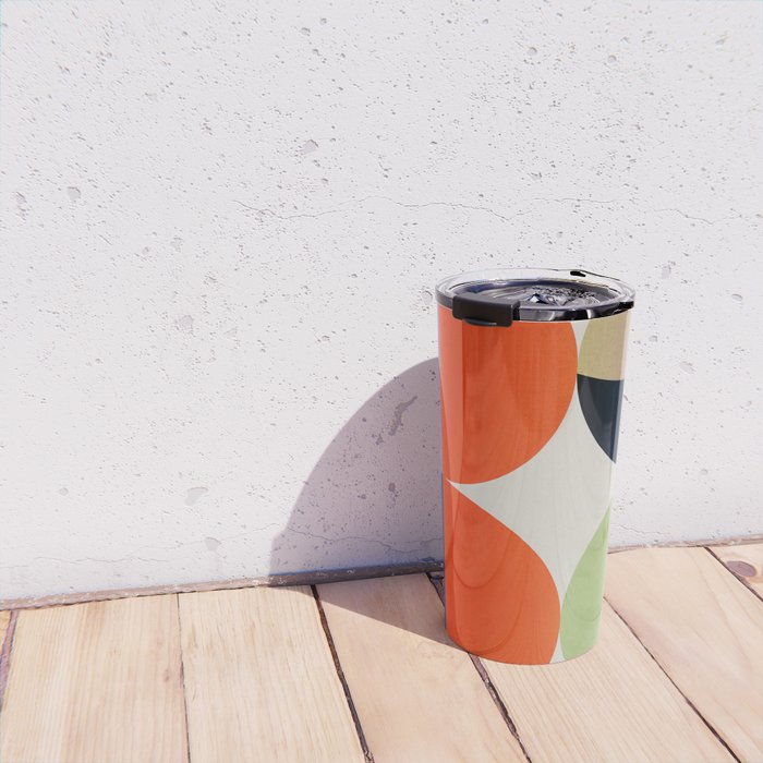 Abstract Shapes 32 Travel Mug Gallery Image 4
