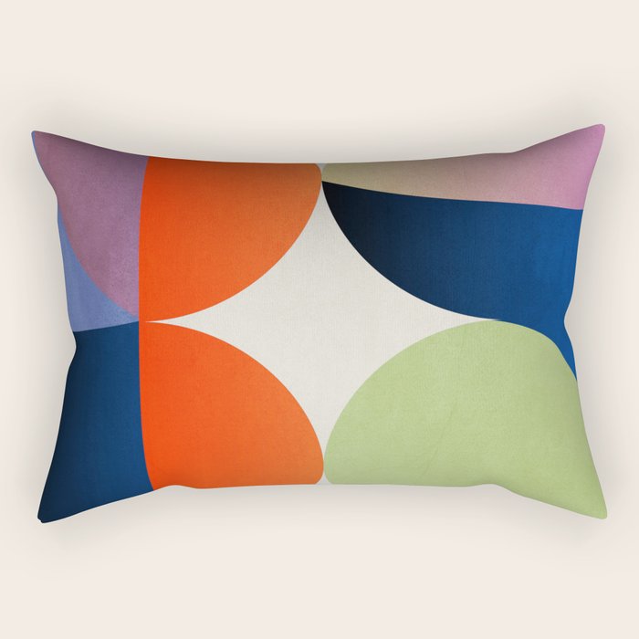 Abstract Shapes 32 Rectangular Pillow Gallery Image 1