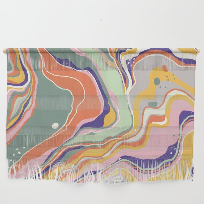 Retro marble #1 Wall Hanging Gallery Image 1