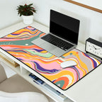 Retro marble #1 Desk Mat Gallery Image 2