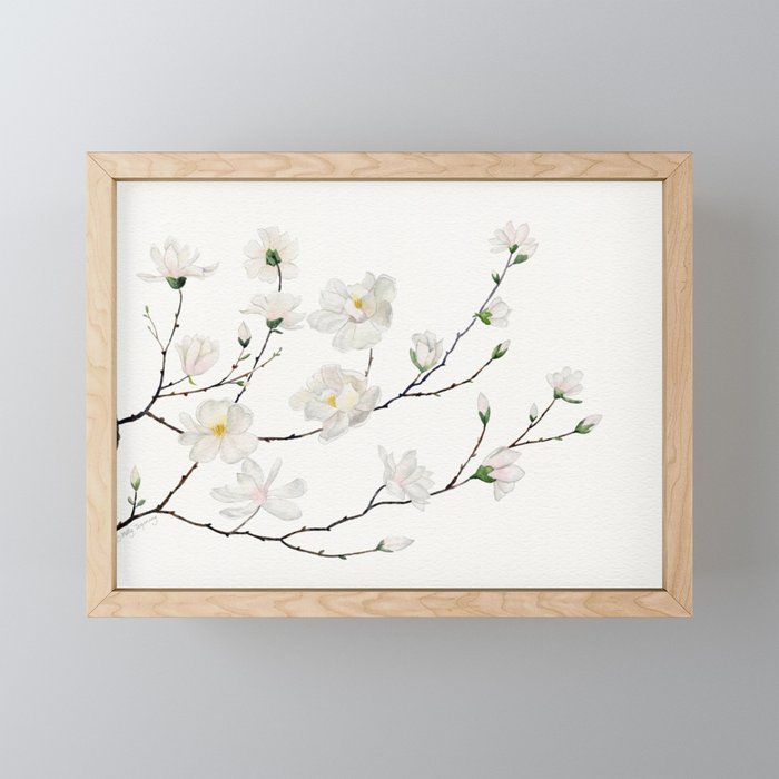 Magnolias  Mini Art Print Gallery Image 1