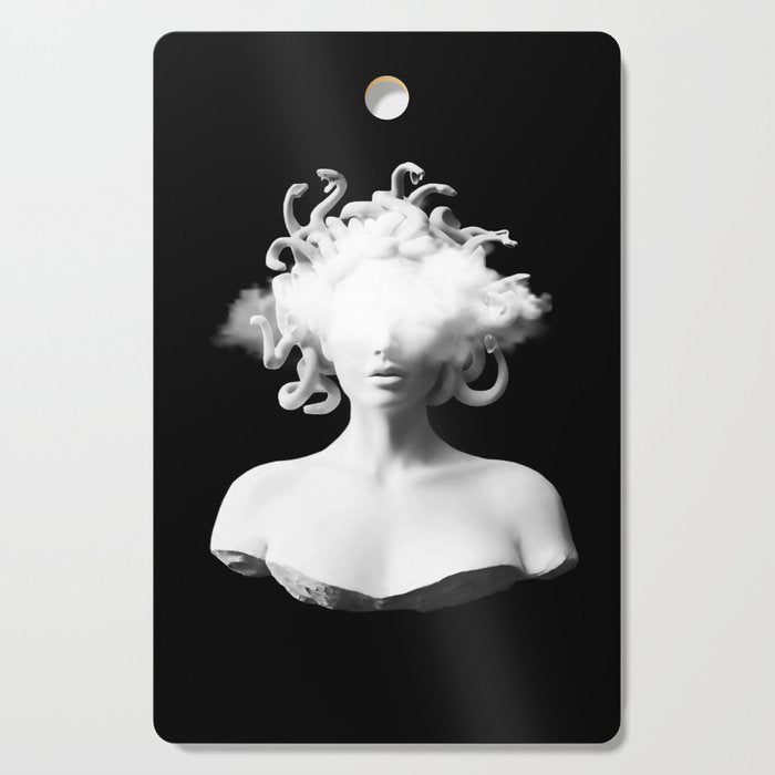 Medusa and the cloud Cutting Board Gallery Image 1