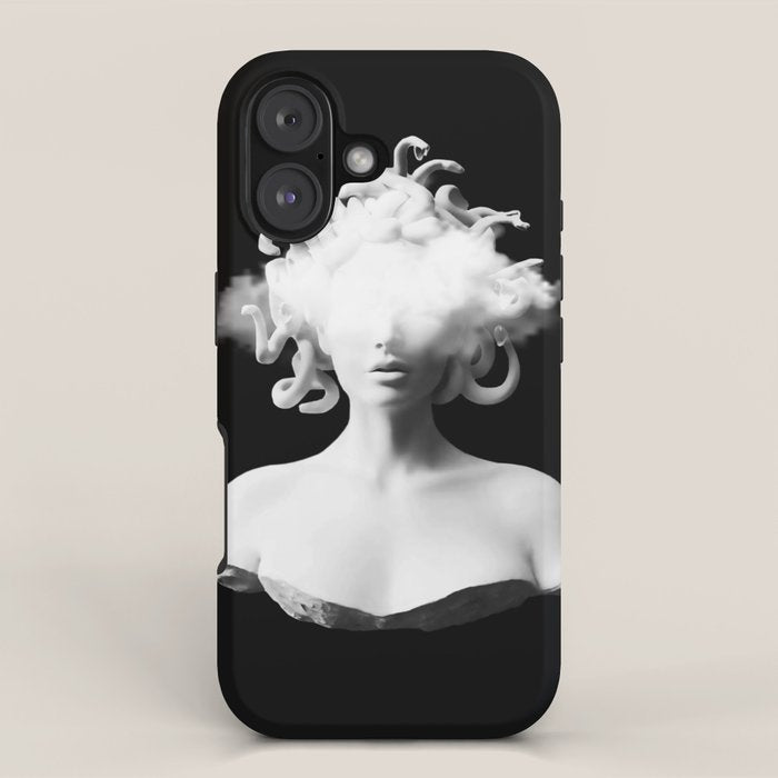 Medusa and the cloud iPhone Case Gallery Image 1